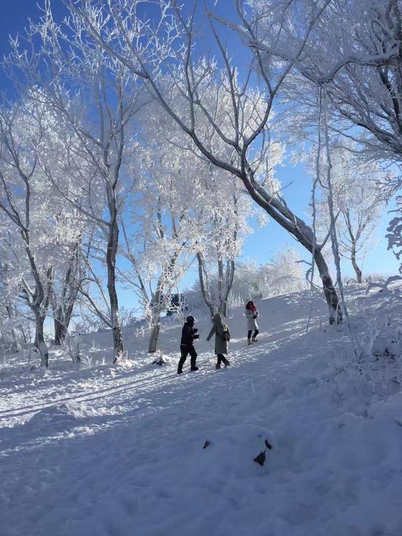Songhua Lake Qingshan Snow View Apartment Jilin Buitenkant foto